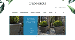 Desktop Screenshot of gardenesque.com